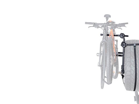 Porte vélos Rhino Rack - Fixation sur roue de secours (2 vélos)