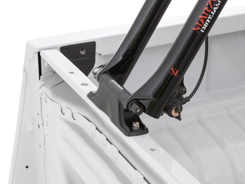 The Claw (Fork Mounted Bike Rack)- Suitable for Tub Trays Trailers & Vans Rhino Rack