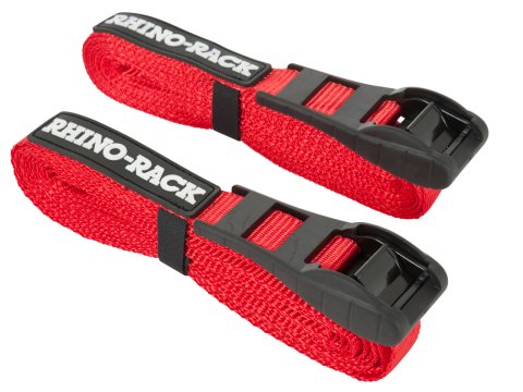 Paire sangles à came rouge 4.5m Rhino Rack