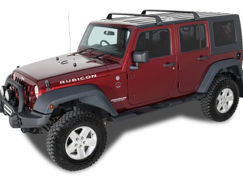 Kit deux barres de toit Vortex SG Rhino Rack pour Jeep Wrangler JK JL