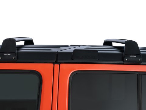 Kit deux barres de toit Vortex SG Rhino Rack pour Jeep Wrangler JK JL