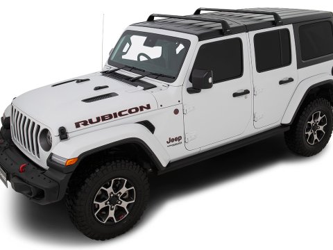 Kit deux barres de toit Vortex SG Rhino Rack pour Jeep Wrangler JK JL