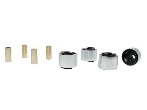 Kit de 4 silent blocs excentriques 2.5° polyuréthane souple HDJ80 KZJ70 HZJ78 Patrol GR Y60 Y61