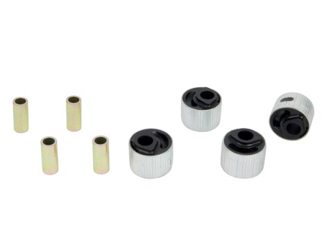 Kit de 4 silent blocs excentriques 2.5° polyuréthane souple HDJ80 KZJ70 HZJ78 Patrol GR Y60 Y61