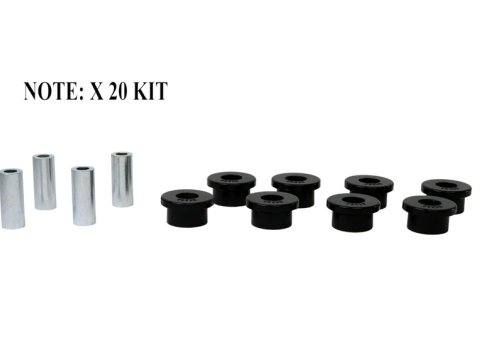 Kit silent bloc polyuréthane Nolathane tirants pont arrière supérieurs KDJ9 KZJ9