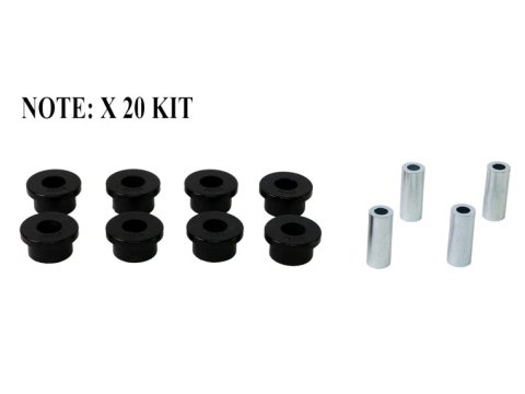 Kit silent bloc polyuréthane Nolathane tirants pont arrière supérieurs KDJ9 KZJ9