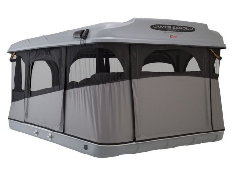 Tente de toit Evasion M EVO Aluminium gris