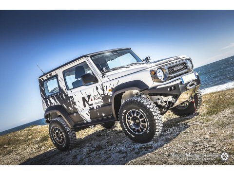Pare-chocs Avant acier Suzuki Jimny après 2018 N4-Offroad