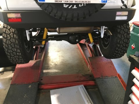 Pare-chocs arrière acier Suzuki Jimny 2019 N4-Offroad