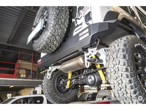 Pare-chocs arrière acier Suzuki Jimny 2019 N4-Offroad
