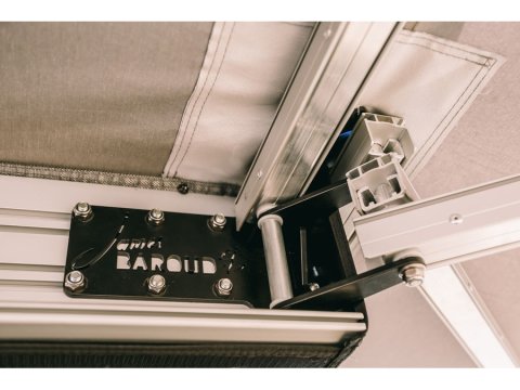 Store autoportant latéral droit ouverture 270° Falcon 250 James Baroud - Tunnel 58cm