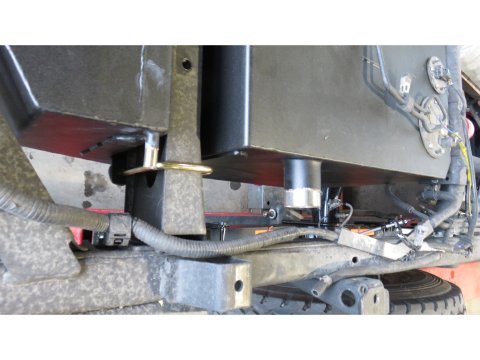 Réservoir supplémentaire auxiliaire inox 160L Toyota HZJ78 et HZJ79 simple cabine N4-Offroad