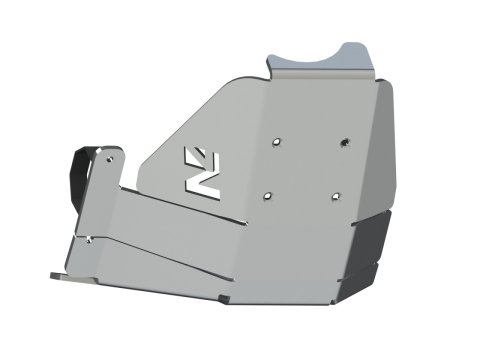 Ski de protection de nez de pont arrière en aluminium de 10mm pour Iveco Daily 3 4x4 phase 2 après 2019-2023 N4-Offroad