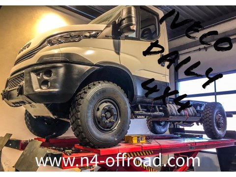 Ski de protection avant en aluminium de 10mm pour Iveco Daily 3 4x4 phase 2 après 2019-2023 N4-Offroad