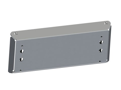 Ski de protection de réservoir en aluminium de 8mm pour Iveco Daily 3 4x4 phase 2 après 2019-2023 N4-Offroad