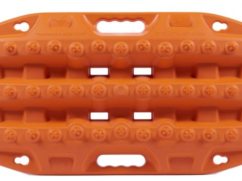 Plaque à sable Maxtrax Jaxbase orange - Maxtrax rigide pour appui de cric