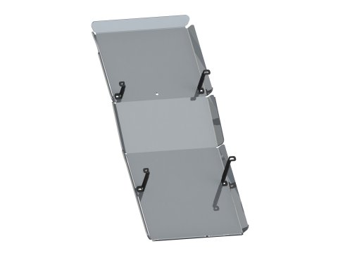Ski de protection de réservoir en aluminium de 6mm pour Mercedes Vito Viano 4x4 W447 N4-Offroad