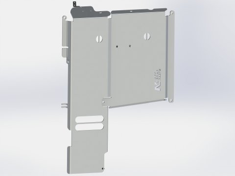 Ski de protection en aluminium de 8mm boîtes vitesses / transfert et réservoir Jeep Wrangler JL V6 3 portes N4-Offroad