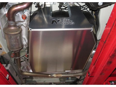 Ski de protection de réservoir gasoil et AdBlue en aluminium de 6mm pour Fiat Ducato après 2014 N4-Offroad
