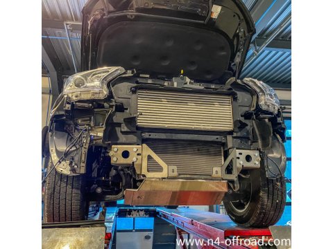 Platine de treuil intégrée au pare-chocs d'origine pour Ford Ranger T8 2019-2023 N4-Offroad