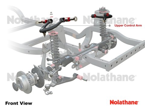Paire de triangles supérieurs renforcés Hilux Vigo Revo Nolathane
