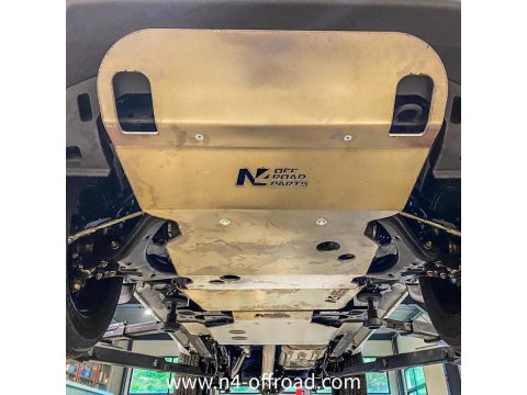 Ski protection avant aluminium 8mm pour Isuzu DMax N57 N60 2020+ N4-Offroad