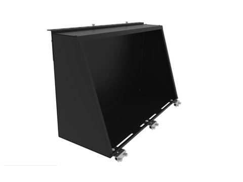 Compartiment latéral intérieur universel 1250mm noir pour hardtop Alu-Cab
