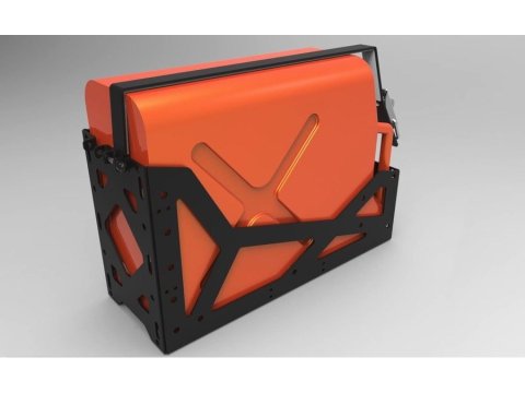 Support jerrycan pour Hardtop Adventure Alu-Cab