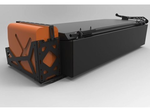 Coffre de toit noir 250L Alu-Cab