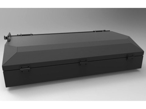 Coffre de toit noir 250L Alu-Cab