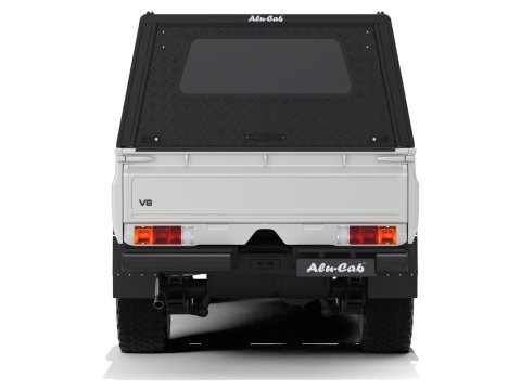 Hardtop Explorer noir strié Toyota Land Cruiser 79 double cabine 1999+ Alu-Cab