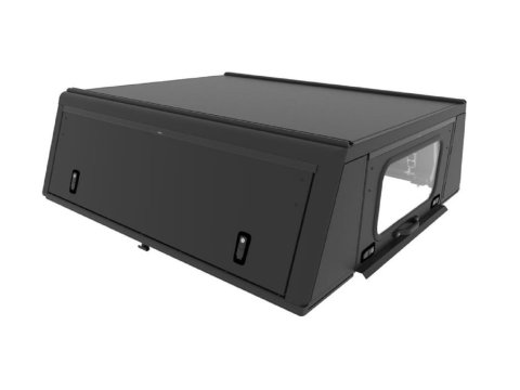 Hardtop Adventure noir lisse Volkswagen Amarok 2010-2022 double cabine Alu-Cab