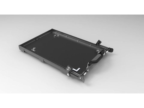Plateau coulissant basculant pour réfrigérateur 60L Alu-Cab