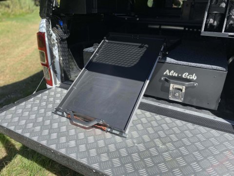Plateau coulissant basculant pour réfrigérateur 80L Alu-Cab