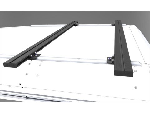 Pieds pour barres de toit transversales 00 mm en noir Alu-Cab