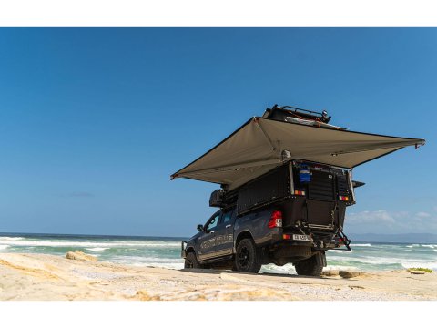 Auvent 2m60 270° côté gauche Alu-Cab