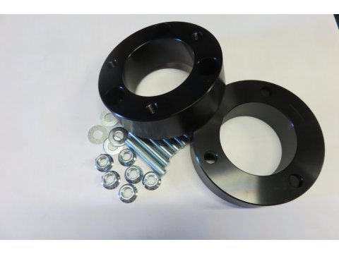 Paire de cales de ressort av 35mm (rehausse +5cm) Navara D40 D23 NP300