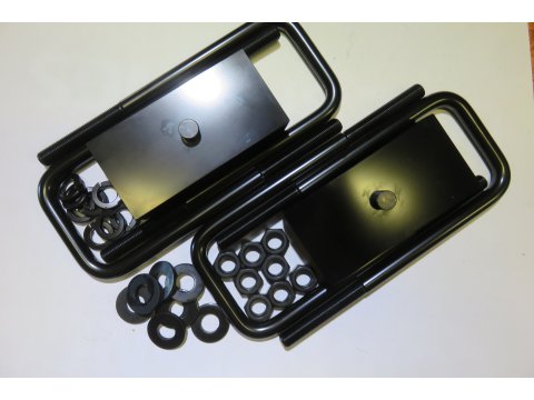 Paire de cales de lames de suspension 35mm L200 2005-2015
