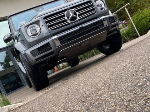 Ski de protection avant en aluminium 8mm pour Mercedes Classe G W465 Diesel après 2018 N4-Offroad