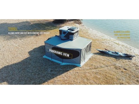 Kit Fermeture 5 paroies store Falcon 250 James Baroud - Côté droit