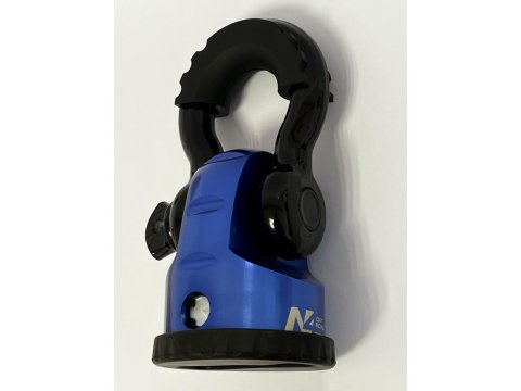 Arrêt de corde 8T en aluminium anodisé bleu pour fixation manille N4-Offroad