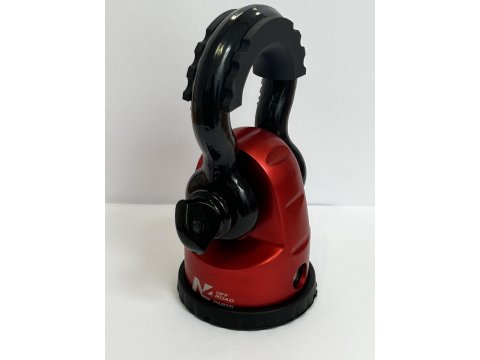 Arrêt de corde 8T en aluminium anodisé rouge pour fixation manille N4-Offroad