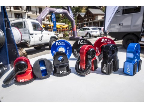Arrêt de corde 10T alu noir pour manille rigide N4-Offroad