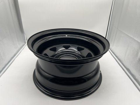 Jante acier Triangular noire 8X16 6x139.7 Land Cruiser Patrol Pajero N4-Offroad