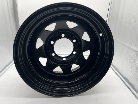 Jante acier Triangular noire 8X16 6x139.7 Land Cruiser Patrol Pajero N4-Offroad