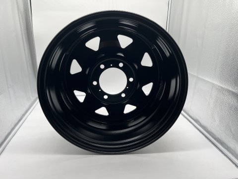 Jante acier Triangular noire 7x17 6x139.7 Toyota Land Cruiser et Hilux N4-Offroad