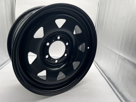 Jante acier Triangular noire 7x17 6x139.7 Toyota Land Cruiser et Hilux N4-Offroad