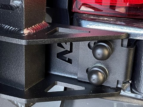 Porte tout en aluminium sur porte arrière droite pour Mercedes Sprinter W907 N4-Offroad