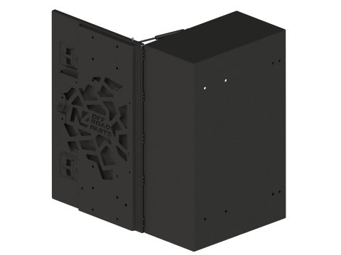 Coffre en aluminium pour le porte tout N4-PR3000 sur Mercedes Sprinter W907 N4-Offroad