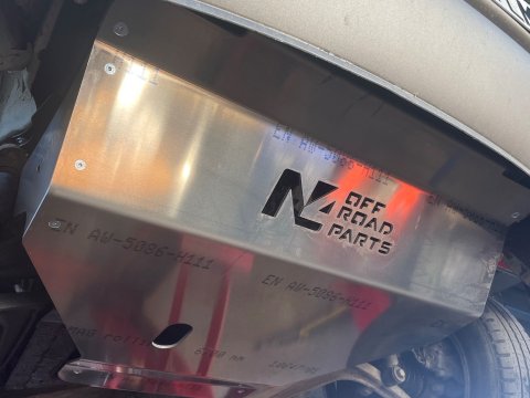 Ski de protection avant en aluminium de 6mm Volkswagen Transporter T4 N4-Offroad